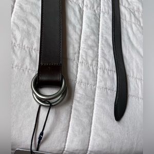 Peter Millar BROWN Leather Belt